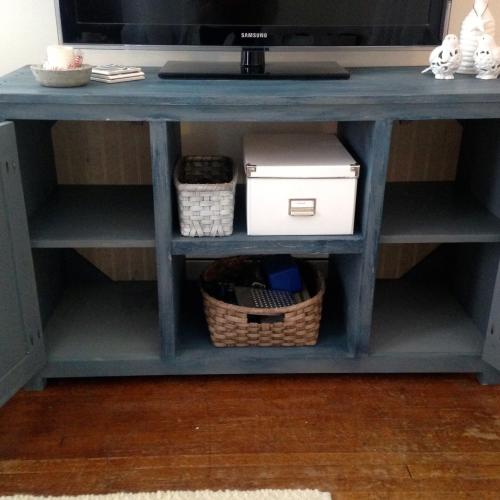 Painted TV Stand