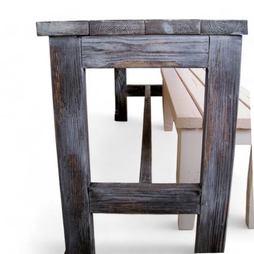 Country Plank Table and Bench